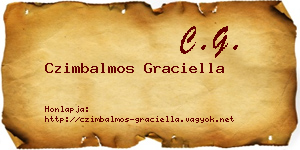 Czimbalmos Graciella névjegykártya